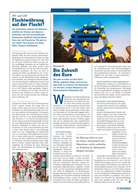 Fit For BusinEss onlinE - Volksbank Wien AG