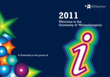 Welcome Week - University of Wolverhampton