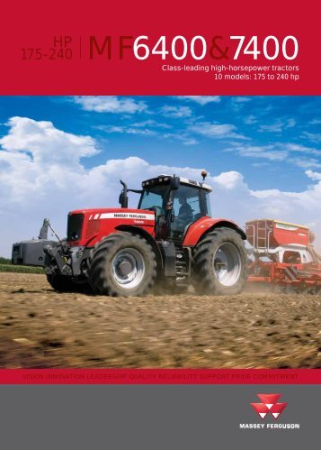 Download MF6400 MF7400 HHP Brochure - Clarke and Pulman