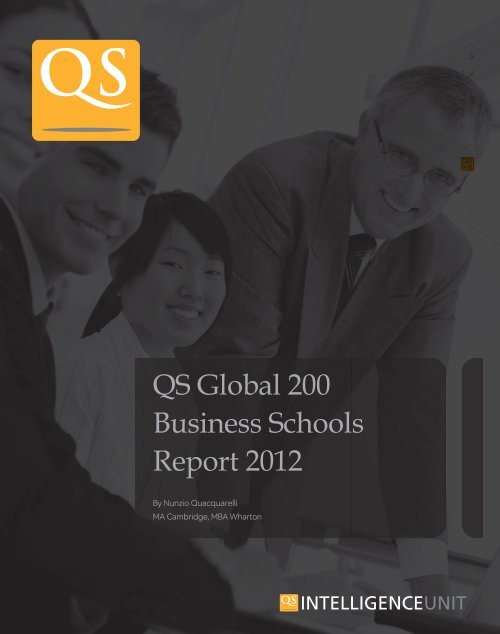 QS Global 200 Business Schools Report 2012 - International ...