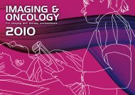 IMAGING & ONCOLOGY - Society of Radiographers