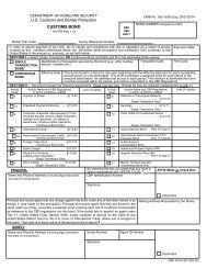 CBP Form 301 - Forms