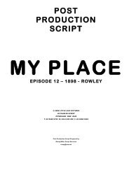 MY PLACE PPS EP 12 - 1898 - ROWLEY