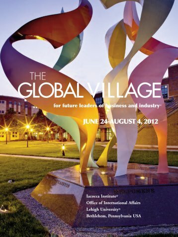 The Global Village - Iacocca Institute