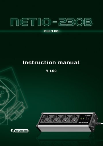 User Manual [ver 3.00] - Koukaam.se