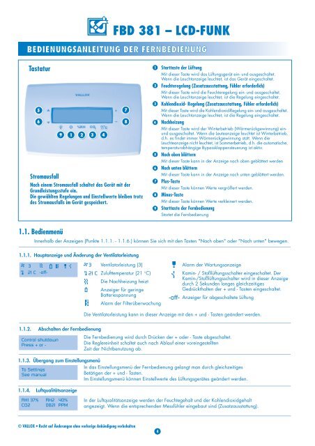 FBD-381-LCD FUNK - Heinemann GmbH