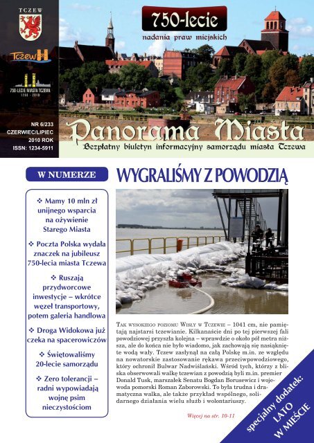 PM Czerwiec/Lipiec 2010 - Tczew, Urząd Miasta