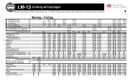 LM-13 Limburg Fussingen Montag - Freitag