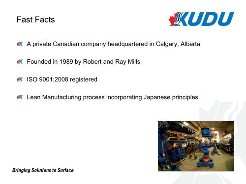 An Overview of KUDU Industries - DMITRE