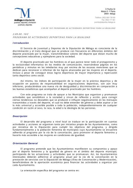 Programa para hacer clasificaciones deportivas