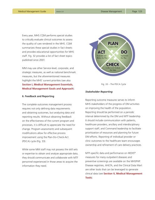 Medical Management Guide, 2009, Version 3.0 - Tricare