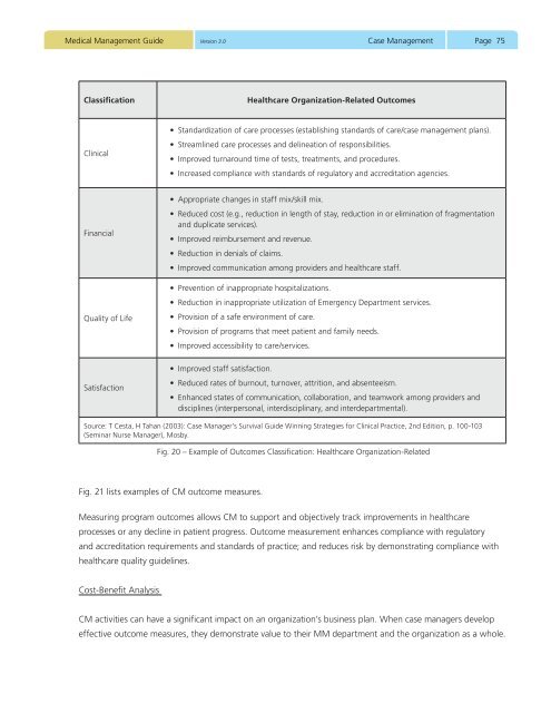 Medical Management Guide, 2009, Version 3.0 - Tricare