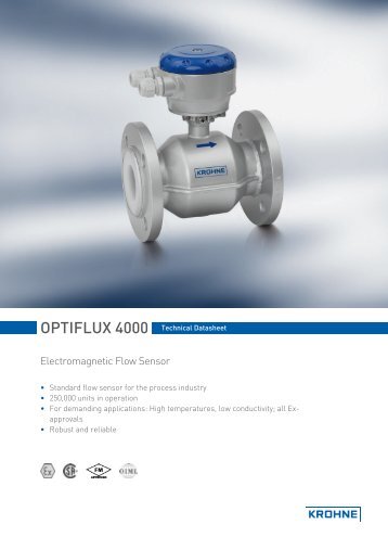 OPTIFLUX 4000 F