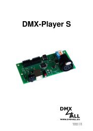 DMX-Player S - DMX4ALL GmbH