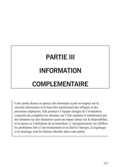 Directives pour mission d'Ã©valuation conjointe HCR/PAM