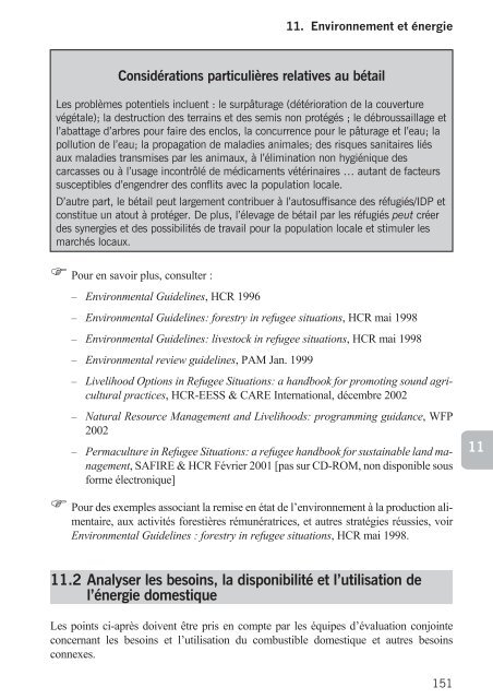 Directives pour mission d'Ã©valuation conjointe HCR/PAM