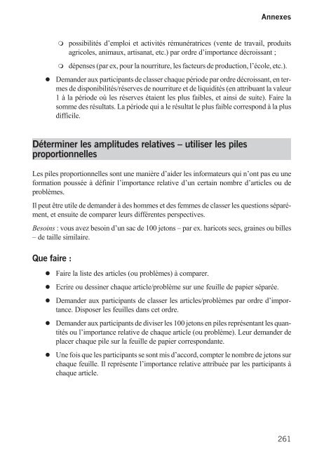 Directives pour mission d'Ã©valuation conjointe HCR/PAM