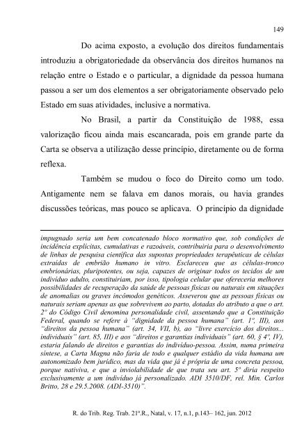 Revista do Tribunal Regional do Trabalho - 21Âª RegiÃ£o - RN