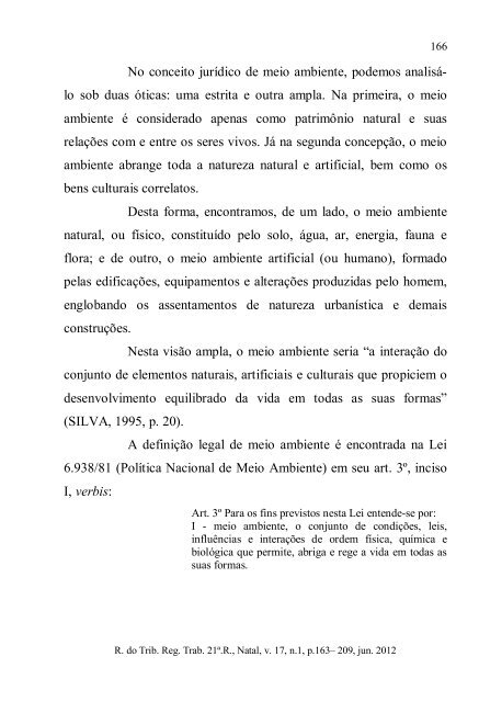 Revista do Tribunal Regional do Trabalho - 21Âª RegiÃ£o - RN