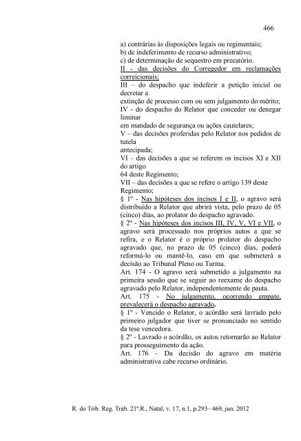 Revista do Tribunal Regional do Trabalho - 21Âª RegiÃ£o - RN