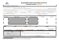 Requerimento colação de grau externa - Furb