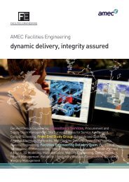 Facilities Engineering Brochure - Amec