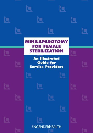 minilaparotomy for female sterilization: an . - engenderhealth