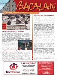 CAP HABITAT - bacalanstory - Sud Ouest