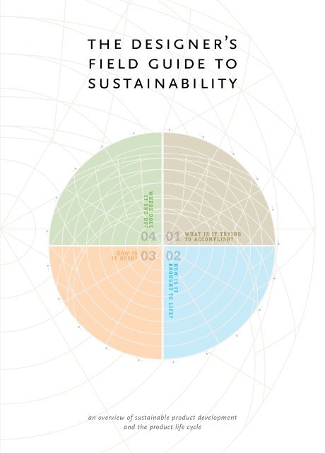 THE DEsIGnER's FIELD GuIDE TO susTAInAbILITY - Lunar Design