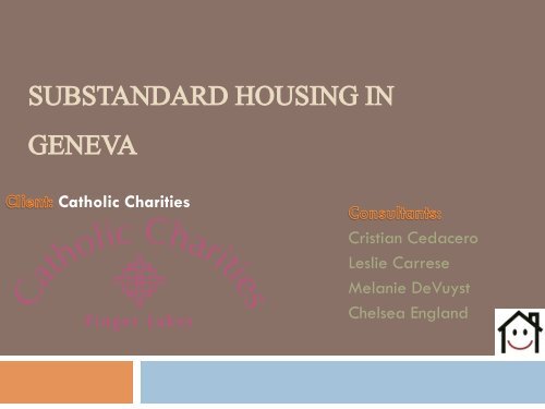 Substandard Housing in Geneva - Final Project