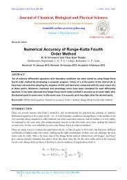 Numerical Accuracy of Runge-Kutta Fourth Order Method
