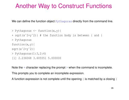 Introductory Slides for R - Statistics