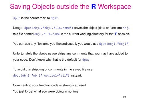 Introductory Slides for R - Statistics