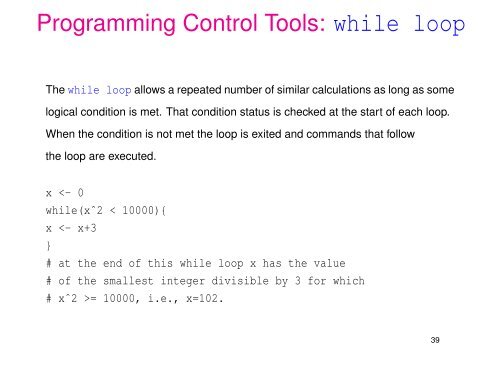 Introductory Slides for R - Statistics