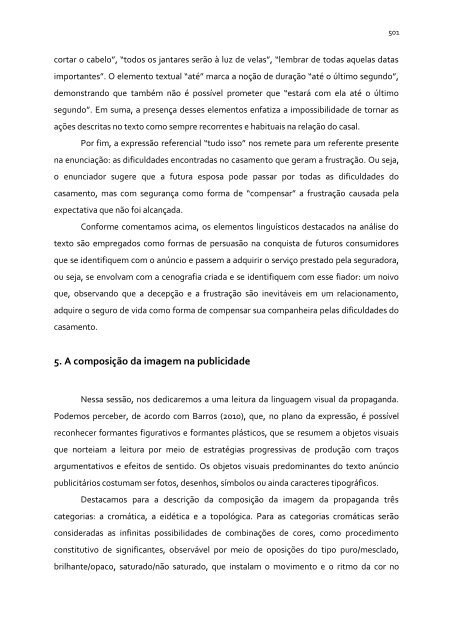 O olhar da AnÃ¡lise do Discurso sobre o texto publicitÃ¡rio - Eutomia