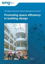 Promoting space efficiency in building design - Space Management ...