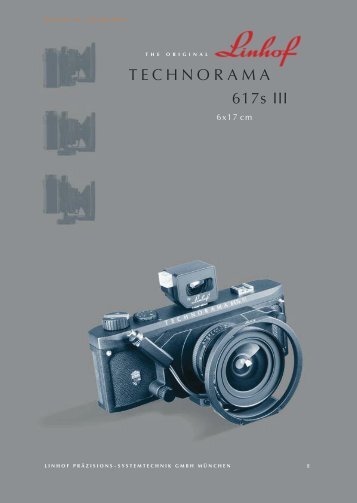 TECHNORAMA 617s III - Linhof & Studio Ltd
