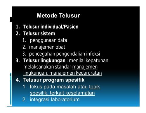 kiat mempersiapkan rumah sakit menyongsong akreditasi ...