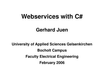 WebService - tud.ttu.ee