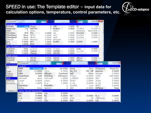 SPEED: Software for Electric Machine Design and Analysis