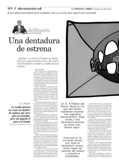 Dominical - La OpiniÃ³n de Zamora