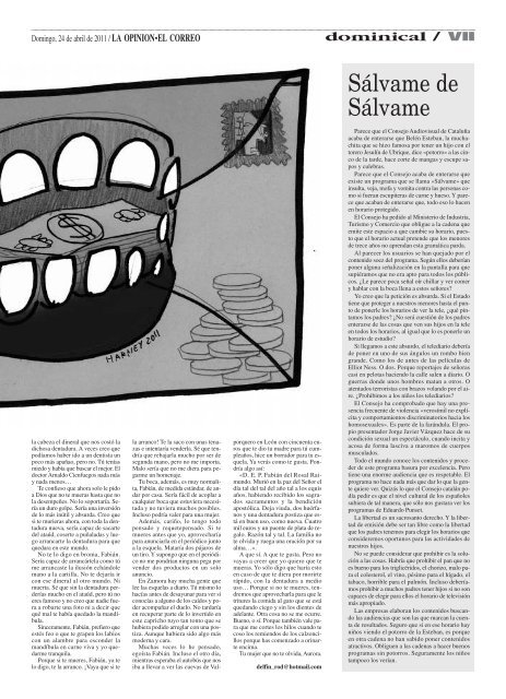 Dominical - La OpiniÃ³n de Zamora