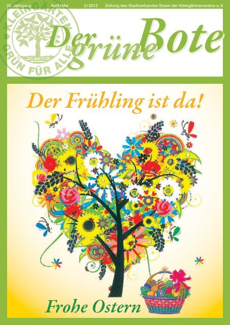 Der FrÃ¼hling ist da! - Stadtverband Essen der KleingÃ¤rtnervereine e.V.