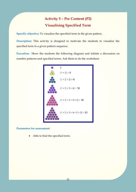 CBSEi Class 10 Sequences (AP and GP) CORE