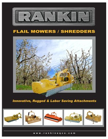FLAIL MOWERS / SHREDDERS - Rankin Equipment Co.