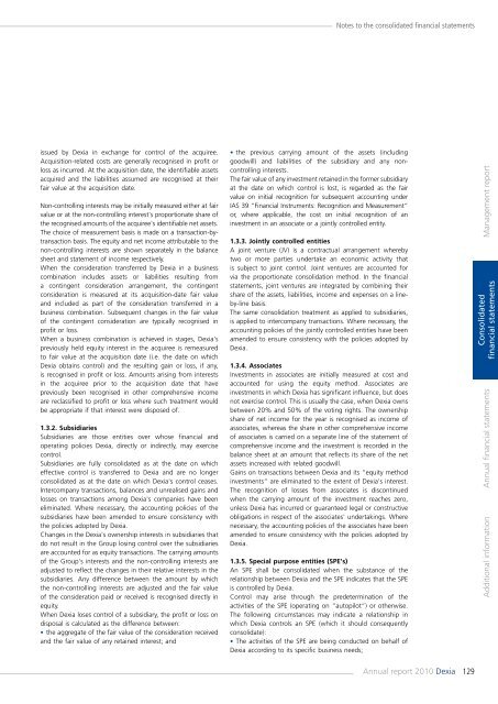 Annual report 2010 - Dexia.com