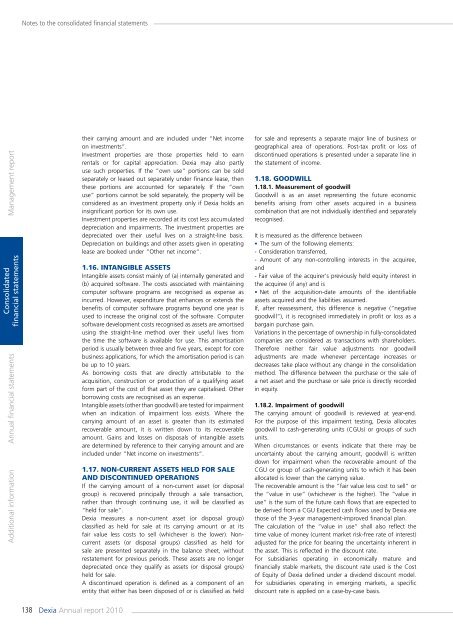 Annual report 2010 - Dexia.com