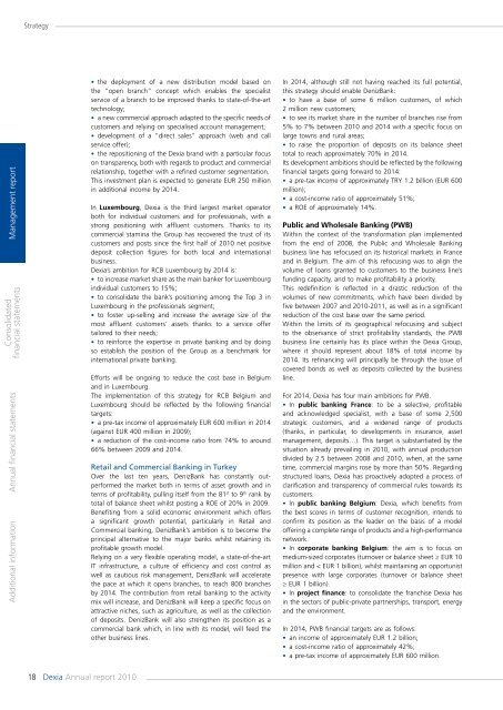 Annual report 2010 - Dexia.com