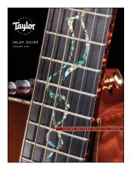 InLAY GUIDE - Taylor Guitars