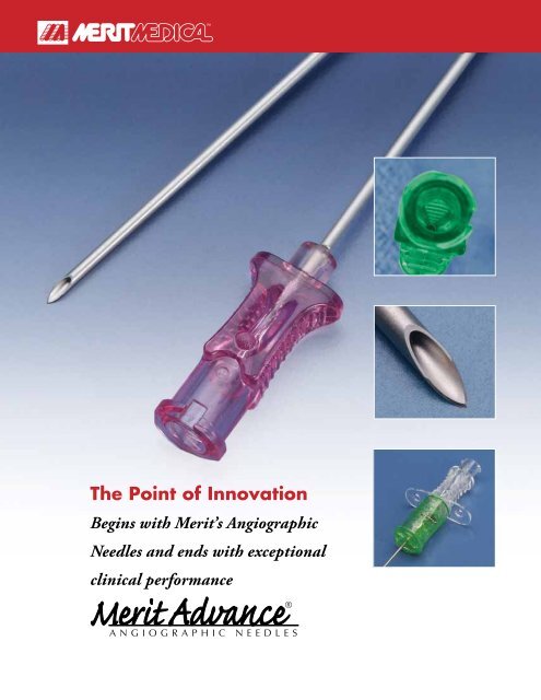 The Point of Innovation - Merit Medical